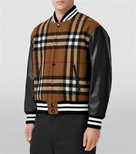 burberry london bomber jacket|Burberry military jacket.